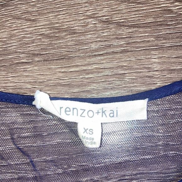 Renzo + Kai sequin mesh illusion tank size XS small - Picture 3 of 10